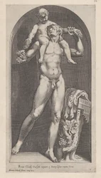Speculum Romanae Magnificentiae : Bacchus sur les épaules d