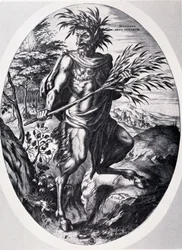 Sylvain, dieu des forêts de Cornelis Cort