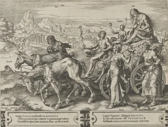 Le Triomphe du besoin, du Cycle des vicissitudes des affaires humaines, planche 6