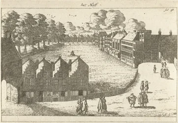 Vue sur le Buitenhof het Hoff