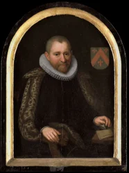Portrait de Gerrit Willemsz van Schoterbosch, vers 1620 (huile sur panneau)