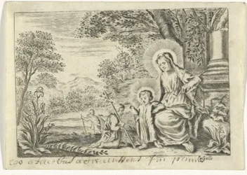 Sainte Famille avec Jean-Baptiste