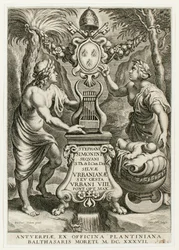 Page de titre de Silvae Urbanianae