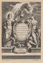 Page de titre pour Carolus Scribani, Politico-Christianus