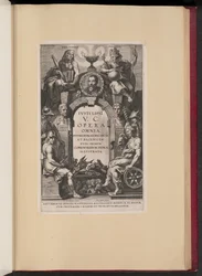 Page de titre pour Justus Lipsius, Opera Omnia, I