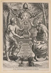 Page de titre pour "Lyricorum Libri IV" de M.C. Sarbievski