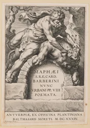 Page de Titre pour Maffeo Barbarini, Poemata