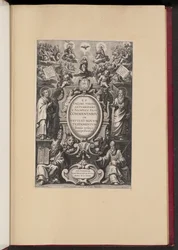Page de titre pour "Commentarius in Vetvs et Novvm Testamentvm" de R.P. Jacobi Tirini