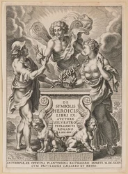 Page de Titre pour Silvester Pietrasanta, De Symbolis Heroicis