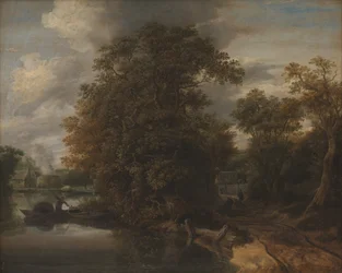 Paysage au bord d