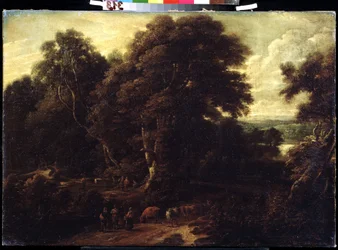 Paysage des Flandres avec troupeau de vaches