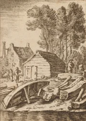 Chantier naval, 1761, publié en 1765
