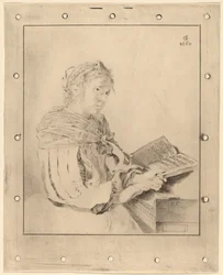 Jeune fille au clavier