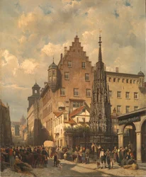 « La Belle Fontaine » à Nuremberg