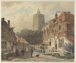 Une vue de la ville de Den Briel