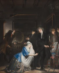La fausse vertu découverte : La découverte de Volkert dans le panier à linge