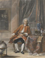 Portrait de Joan Jacob Mauricius, gouverneur général du Suriname