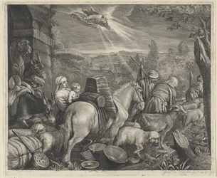 Abraham quitte Haran