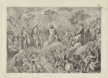 Le dernier jugement (plaque supérieure)