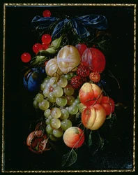 Une guirlande de fruits