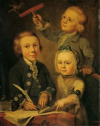 Portrait des enfants de Barend Goudriaan