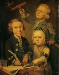 Portrait des enfants de Barend Goudriaan