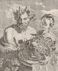 Satyre et Bacchante