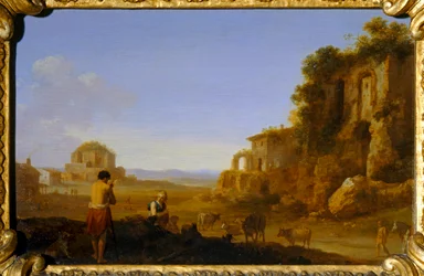 Ruines du palais des empereurs et temple de Minerva Medica à Rome