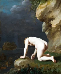 La déesse Calypso sauve Ulysse