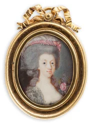 Portrait de Sophia Magdalena de Danemark 1746-1813, reine de Suède