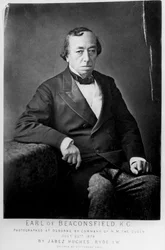 Benjamin Disraeli, 1er comte de Beaconsfield 1804-1881, homme d