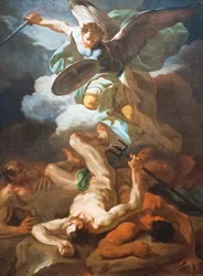 Saint Michel Archange vainc Satan