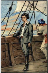 Dick Sand, le capitaine de quinze ans, extrait de "A Captain of Fifteen Years" (Un capitaine de quinze ans)