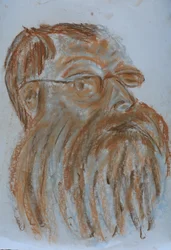 Homme barbu
