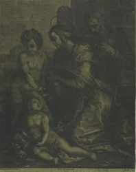 La Sainte Famille avec Saint Jean