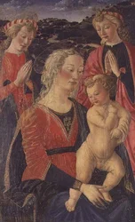 Madonna et Enfant avec deux anges