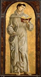 Saint Antoine de Padoue (1195-1231) lisant
