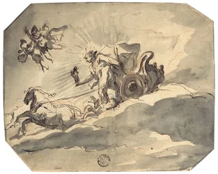 Apollon dans son char