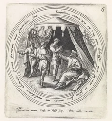 Noé maudit son fils Cham