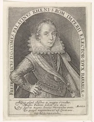 Portrait de Frédéric V, électeur palatin, roi de Bohême