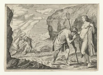 Neptune et Caenis