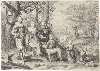 Portrait de Guy Michel Lejay et sa famille