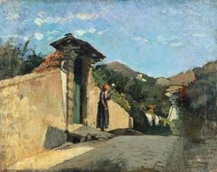 Étude de paysage, vers 1861