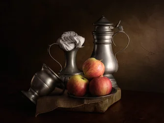 Pommes classiques et étain