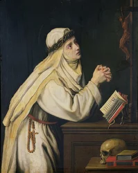 Sainte Catherine de Sienne (1347-80). Vers 1620