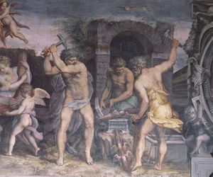 La forge de Vulcain, 1555