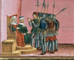 Les prêtres rappellent à Ponce Pilate que Jésus avait prédit sa résurrection