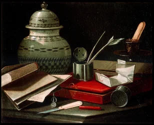 Nature morte avec des instruments d