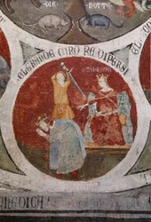 La mort de Cyrus, roi de Perse, détail de La Roue de Barlaam