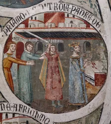 La mort de Priam par la main de Pyrrhus